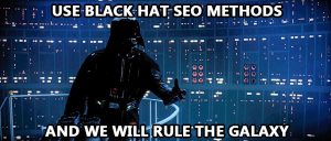 Don't believe those who tell black hat SEO is working!
