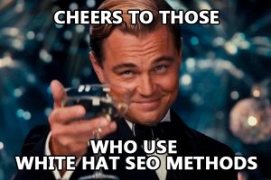 Use only white hat SEO methods