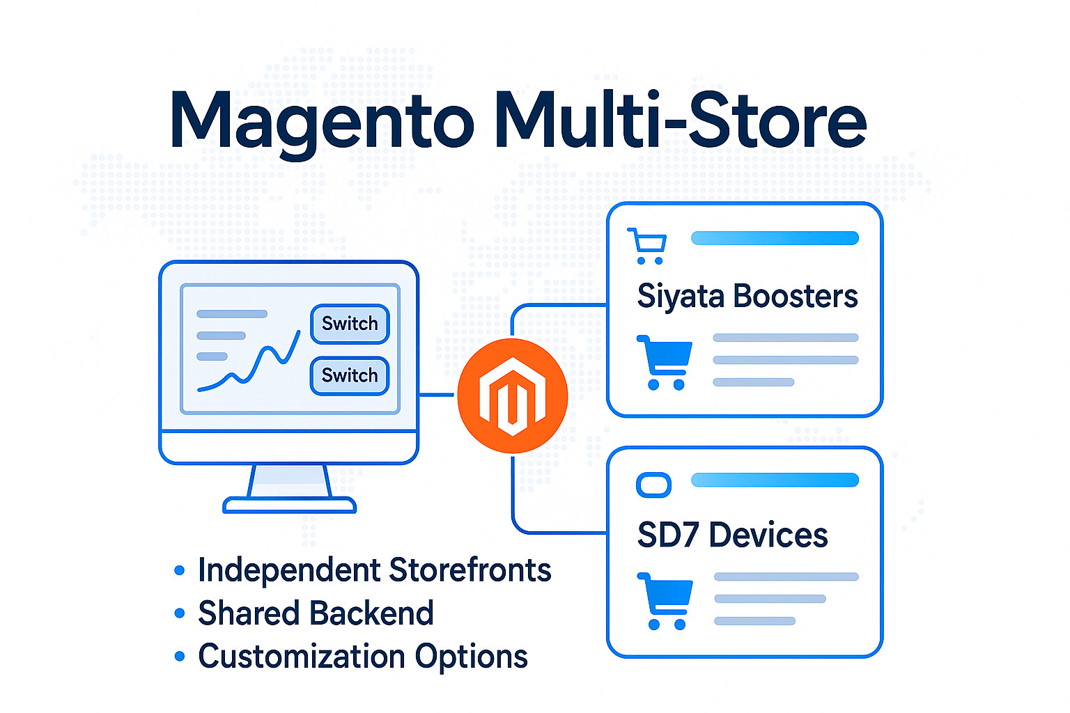Multi Store Image Multi-Store Ecommerce: How to Manage Multiple Shops