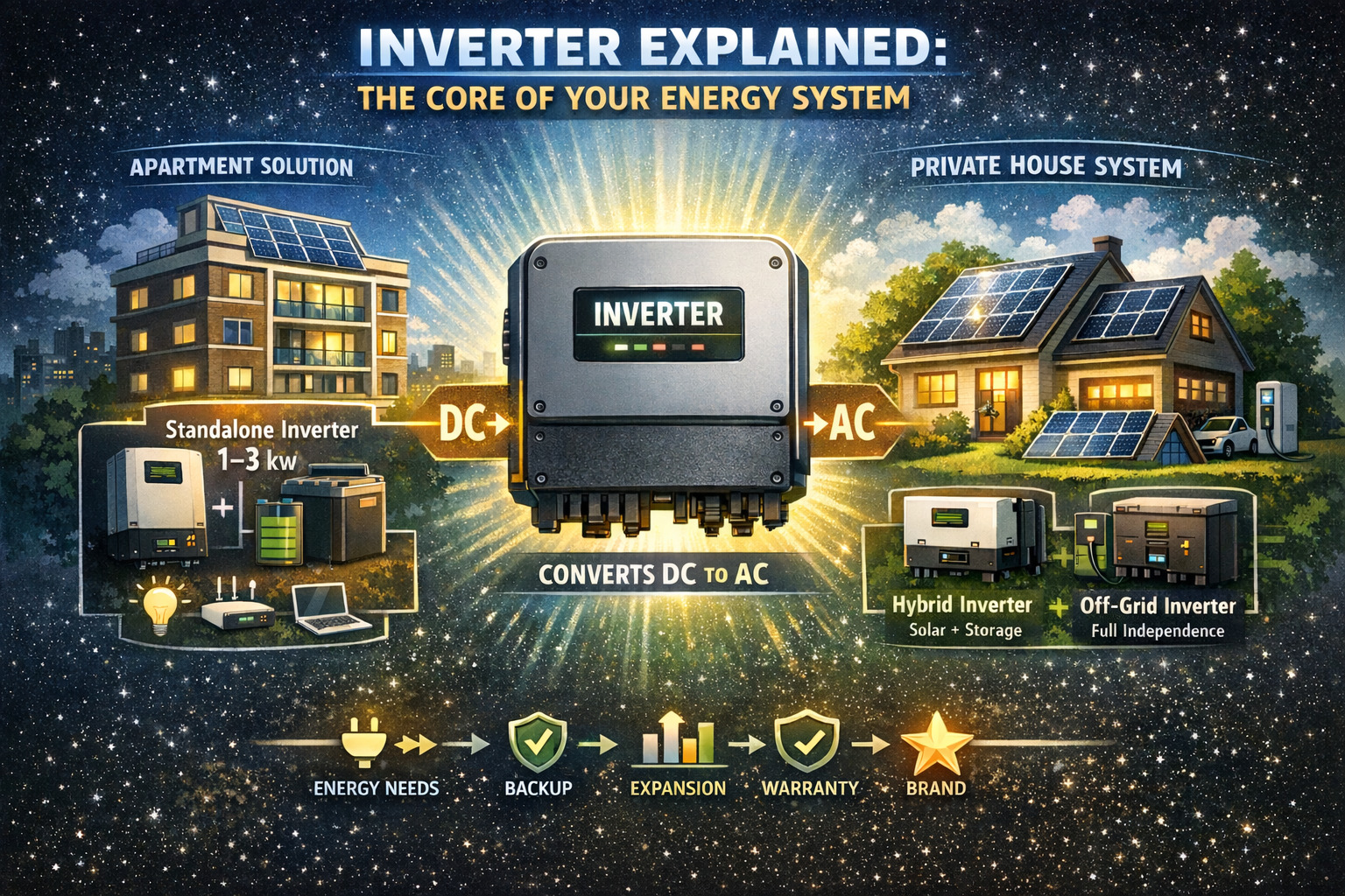 What Is an Inverter — and Why Your Solar System Can’t Work Without It?