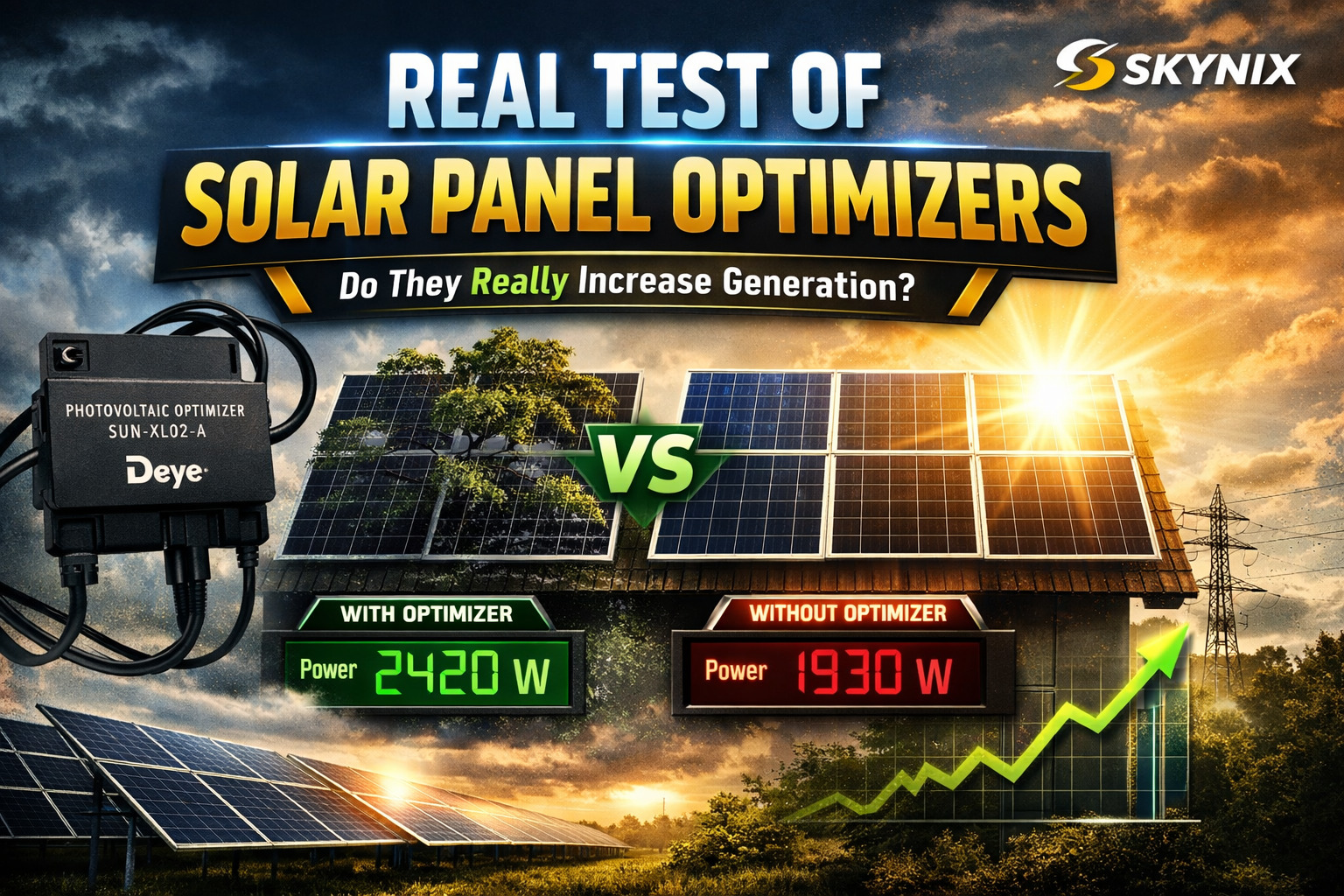 Solar Real Performance Real-World Test of Solar Panel Optimizers: Do They Really Increase ...