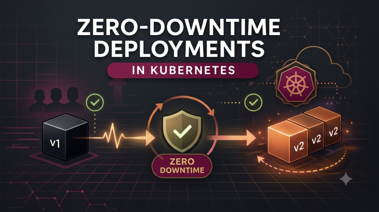 A picture that shows the process of zero time deployment